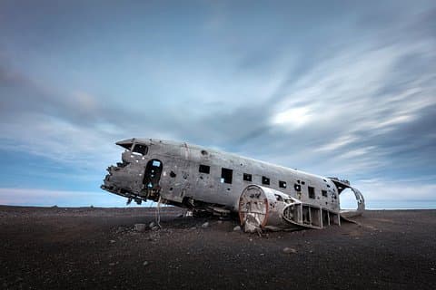 South Coast Highlights & DC-3 Plane Wreck Small-Group Tour