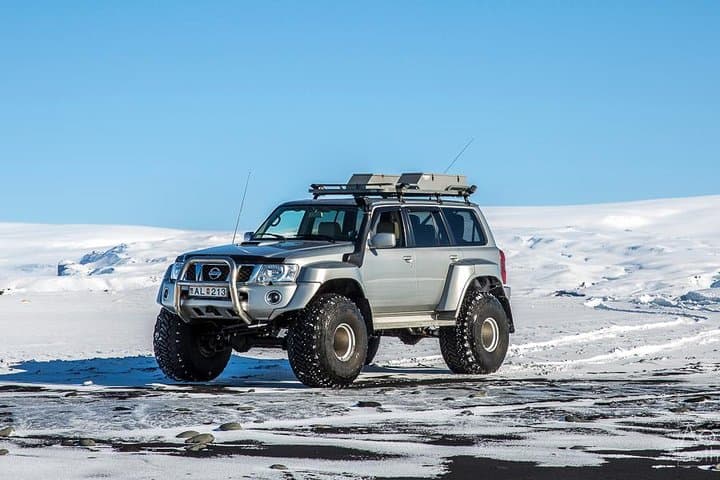 South Coast Volcano and Glacier Private Super Jeep Tour from Reykjavik