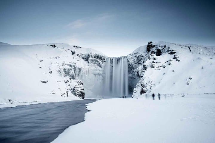 Skogafoss in winter