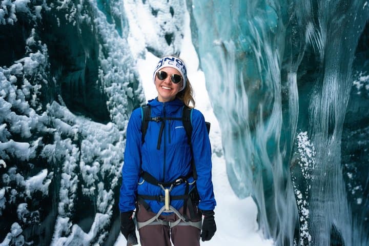 Glacier and Ice Cave Private Photoshoot - 15 Shot Photo Package
