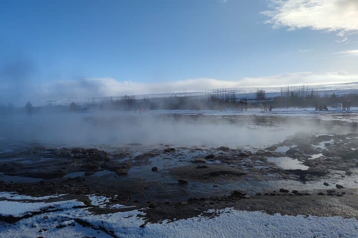 Golden Circle, Cook eggs in a hot spring, Shore Excursion