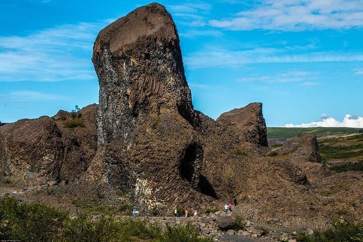 National park and basalt cliffs