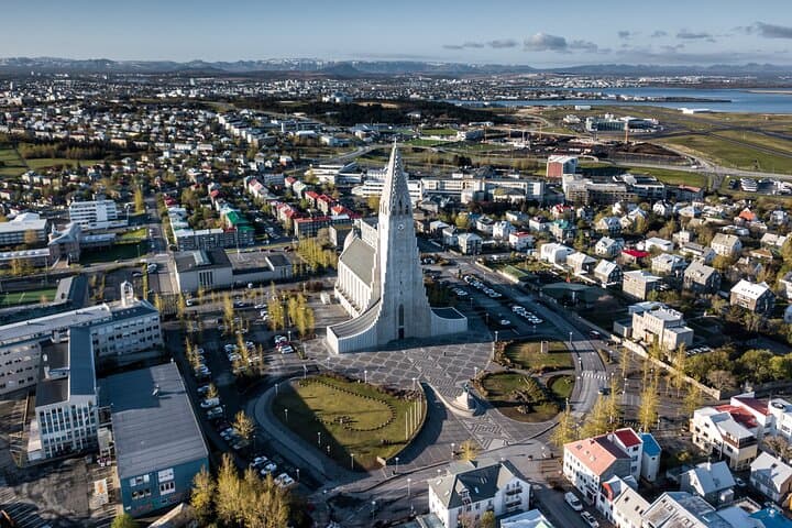 Aerial view of our beautiful city that we will explore together