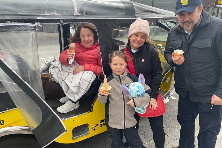 Private Reykjavík Tuk Tuk – Extended City Tour