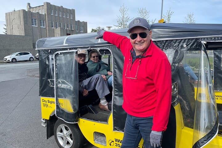 Private Reykjavík Tuk Tuk – Extended City Tour