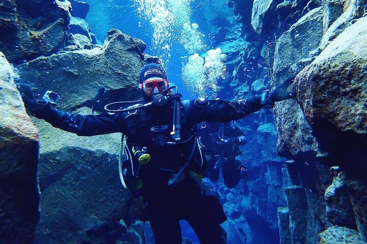 Dive the Divide: Silfra Fissure Scuba Tour | Meet at Thingvellir