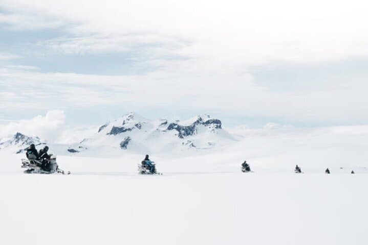Private Golden Circle Glacier Snowmobiling Tour from Reykjavik