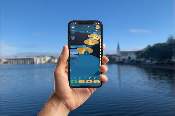 Viking Reykjavik GPS App Walking Tour Mobile Game