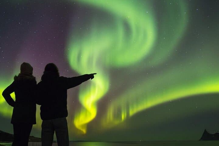 Reykjavik: Northern Lights Hunt with Hot Chocolate