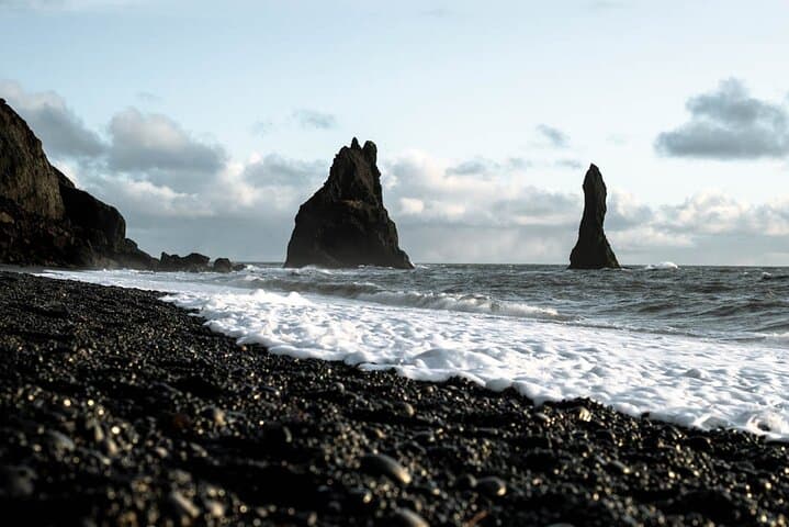 South Coast Group Tour Waterfalls Glacier and Black Sand Beach