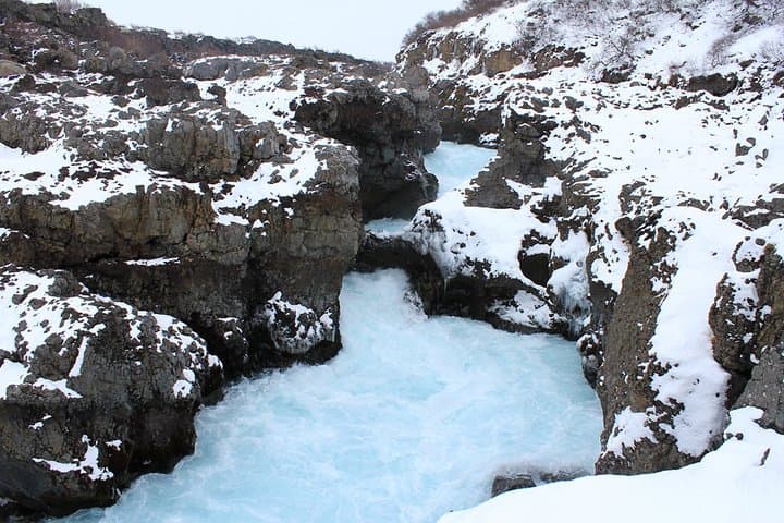 Private Silver Circle Tour with Hvamsvik Hot Springs