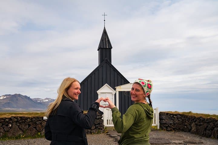 Snaefellsnes, Mt. Kirkjufell & Black Sand Beach Small-Group Tour
