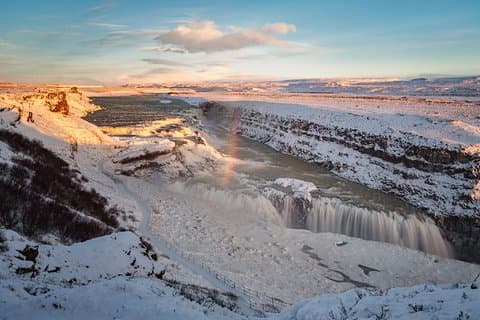 Gullfoss Waterfall