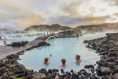 Relaxation at the Blue Lagoon