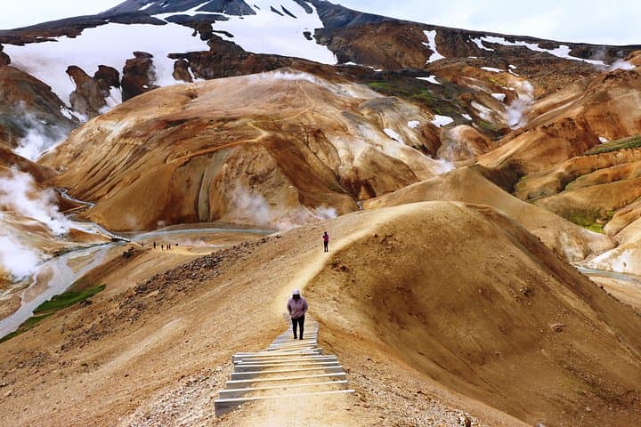 Hveradalir Hot spring valley