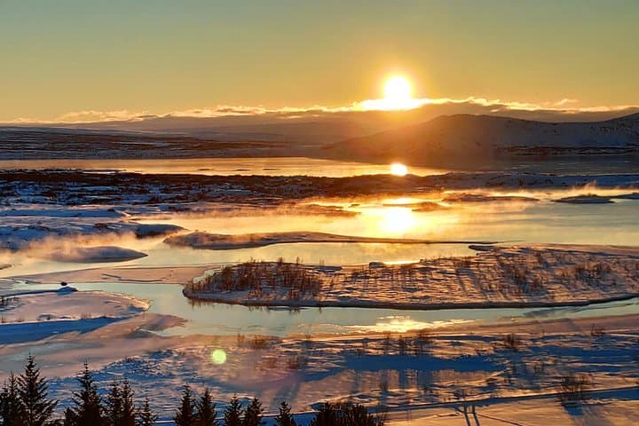 Sunrise at Thingvellir
