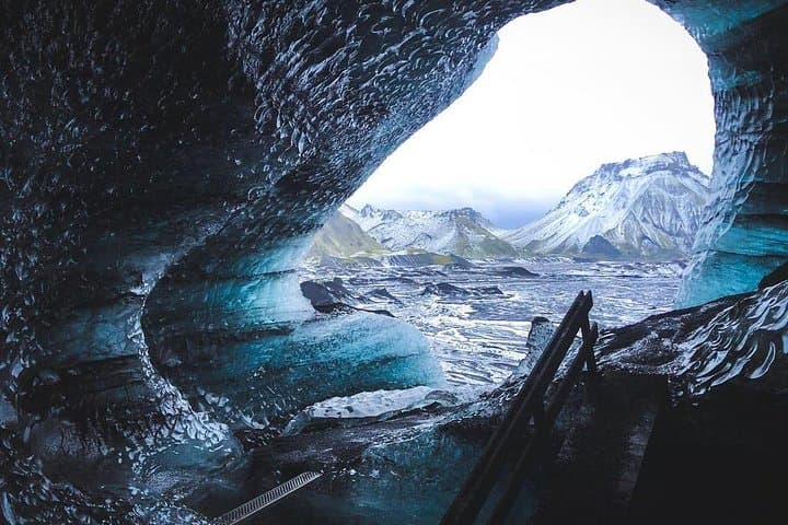 Ice Cave at Katla Volcano