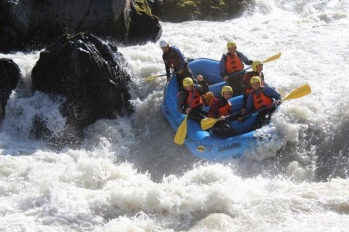 East Glacial River Rafting Tour near Akureyri