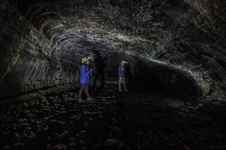 Lava Tunnel Caving with Transfer | Small Group