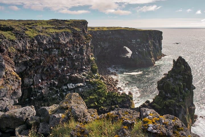 Arnarstappi - Sea cliffs