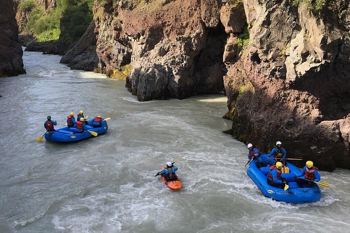 East Glacial River Rafting Tour near Akureyri