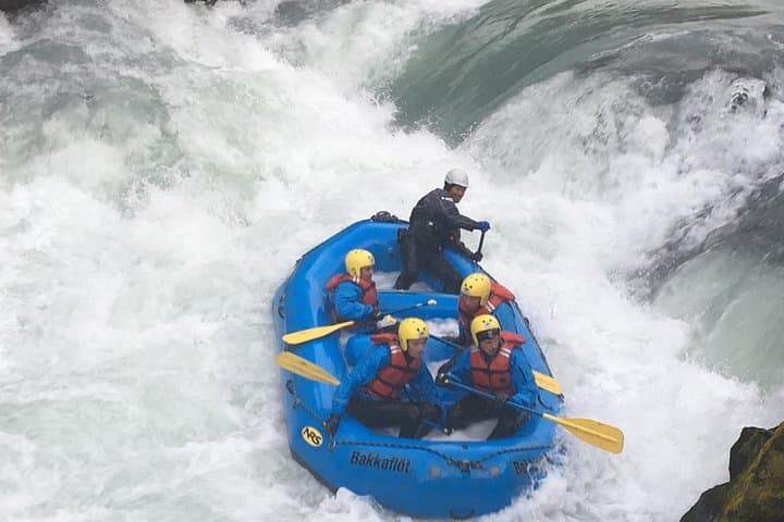East Glacial River Rafting Tour near Akureyri