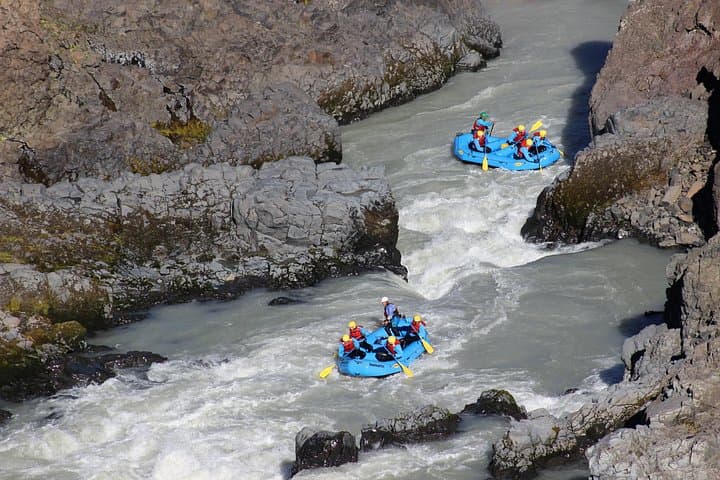 East Glacial River Rafting Tour near Akureyri