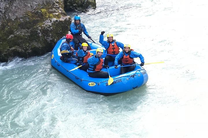 East Glacial River Rafting Tour near Akureyri