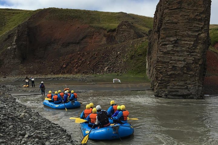 West Glacial River Rafting Tour near Akureyri