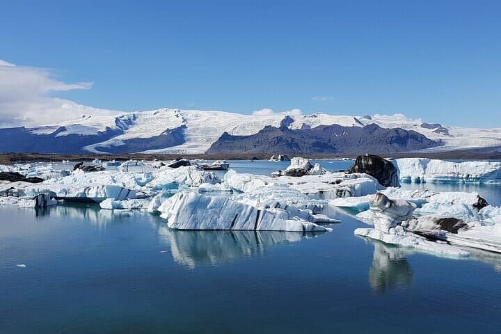 2-Day Blue Ice Cave, Glacier Lagoon and South Coast - Small Group