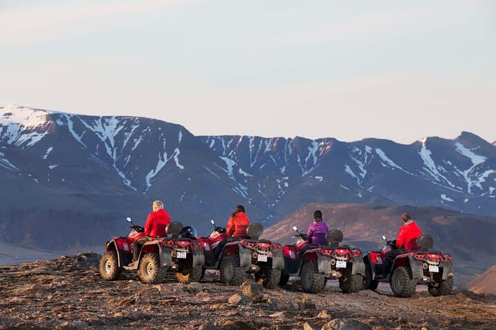 2hr ATV adventure with Pick up from Reykjavik (2 persons per ATV)