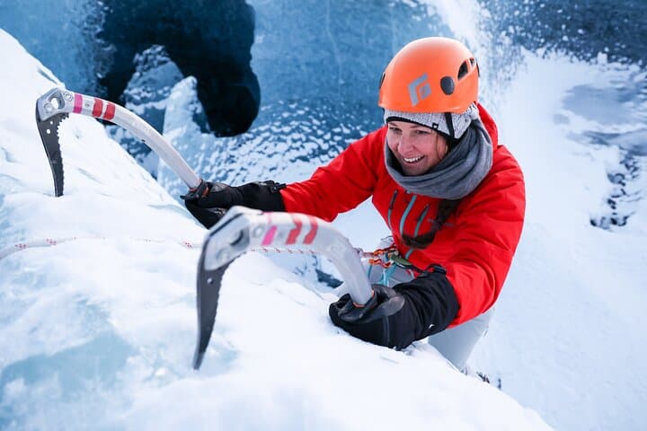 Winter Ice Cave + Climbing Private Photoshoot - 20 Shot Package