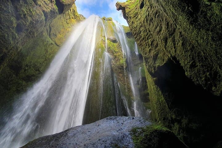 South Coast Waterfall, Black Beach, Glacier Adventure Small Group