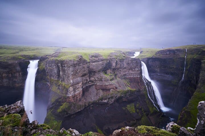 Háifoss and Granni
waterfalls