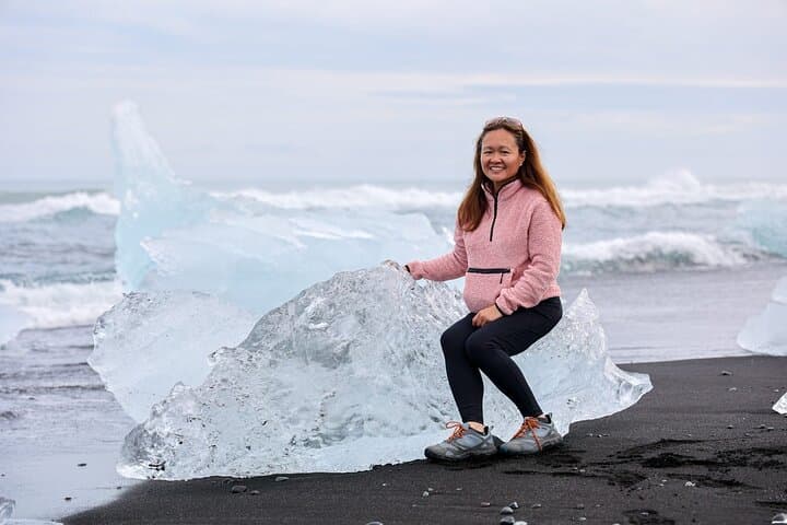 Private Glacier Lagoon, Diamond Beach & South Coast