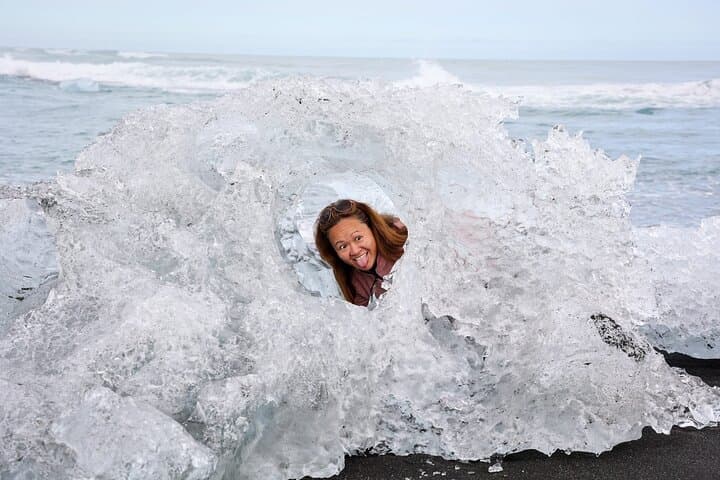Private Glacier Lagoon, Diamond Beach & South Coast