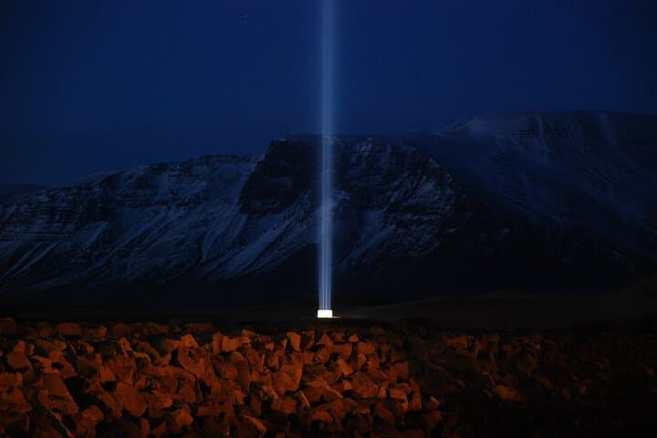 Imagine Peace Tower Tour on Viðey island | John Lennon tribute