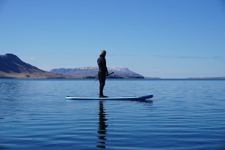 Private Stand Up Paddle Boarding Guided Activity in Hvalfjordur