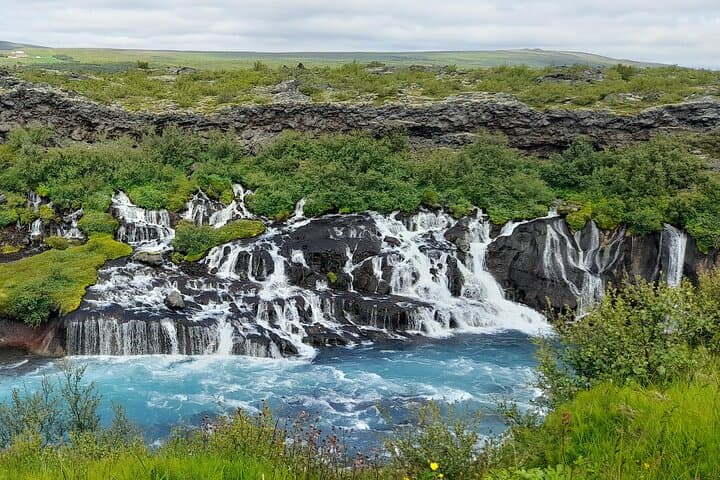 Private West Coast Waterfalls and Ice Cave Tour
