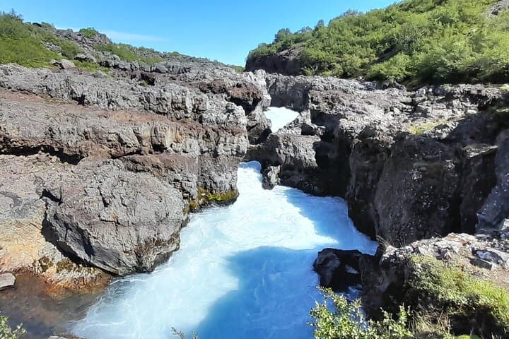 Private West Coast Waterfalls and Ice Cave Tour