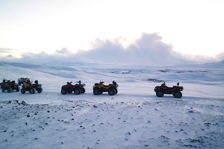 2hr ATV adventure with Pick up from Reykjavik (2 persons per ATV)