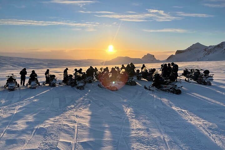 Snowmobiling