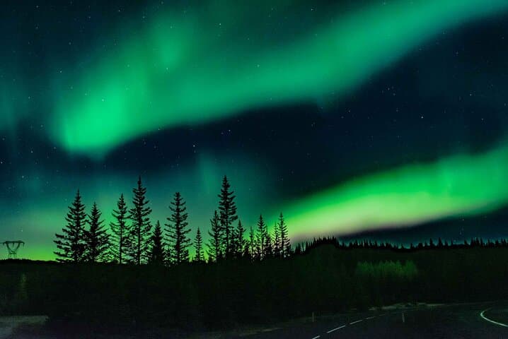 Private Northern Lights by Jeep