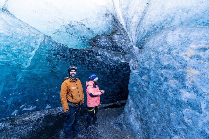 Crystal Blue Ice Cave - Super Jeep From Jökulsárlón Glacier Lagoon