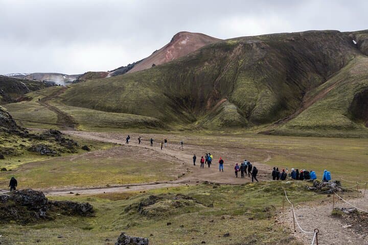 Small Group Landmannalaugar Hike and Hot Springs: Reykjavik/Hella