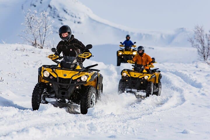 Reykjavik ATV Quad Bike Tour & Sky Lagoon Spa Combo