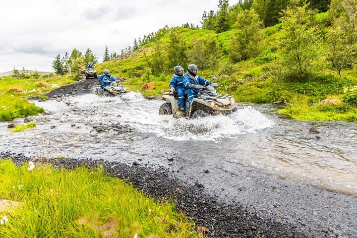 2.5 hour Twin Peaks ATV Adventure with pickup from Reykjavik