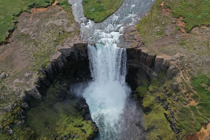Puffin Watching and Gufufoss Waterfall Tour from Seydisfjordur