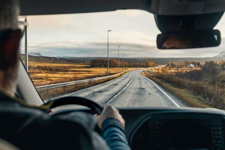 Driving in Iceland
