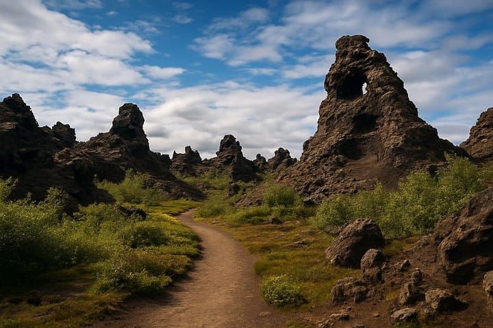 Goðafoss, Mývatn & Farm Tour from Akureyri Port for Cruise Guests